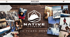 Desktop Screenshot of nativeyewear.com